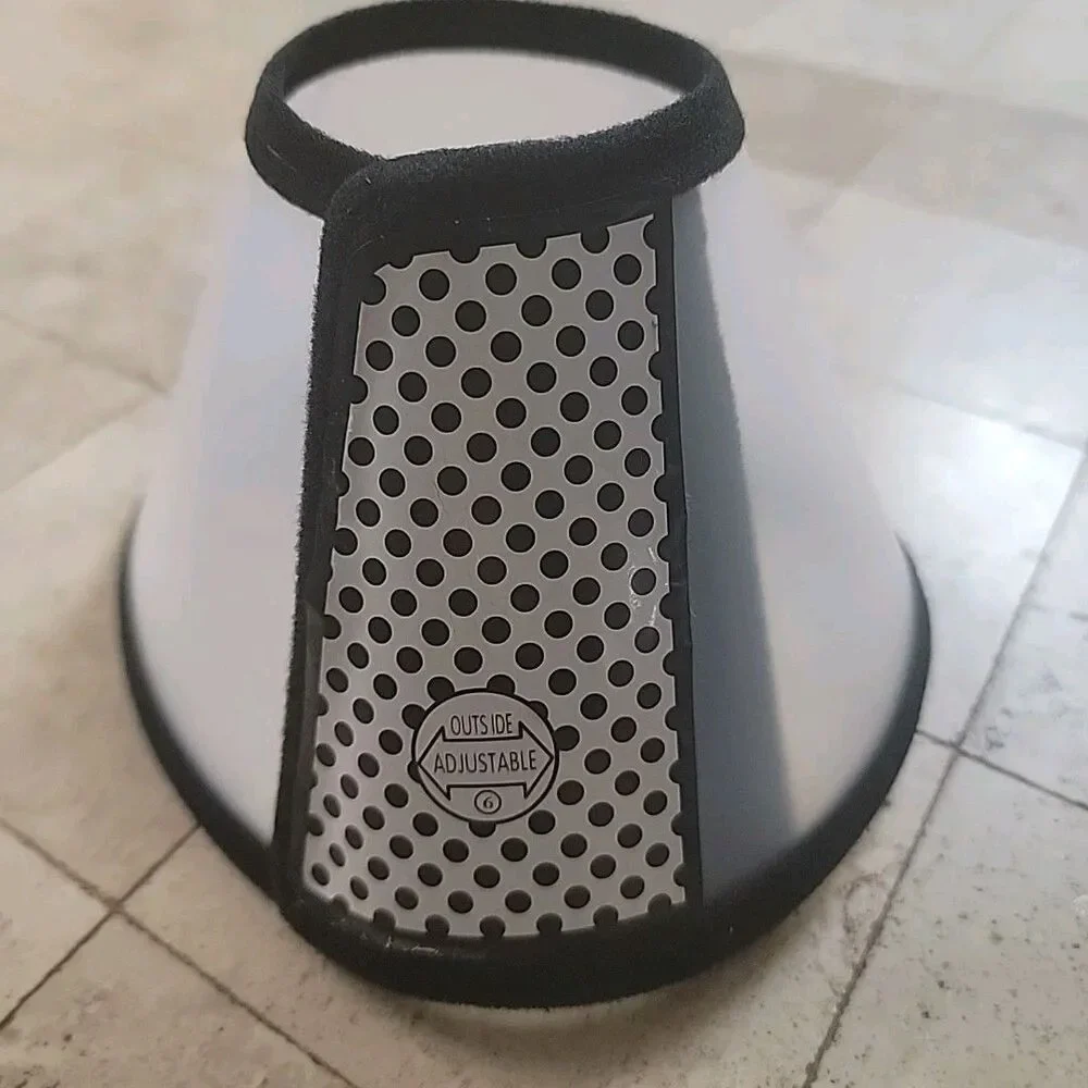 Depets Adjustable Recovery Pet Cone Sz Sm for thin cat, kitten, rabbit, Not Dogs
